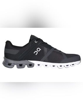 Men's ON-Running Men's Cloudflow Running Shoes, Black/ Asphalt, size 10.5